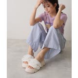 【25年春夏新作】厚底 プラットフォーム フリルサンダル | DEMETER | 詳細画像29