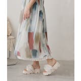 【25年春夏新作】厚底 プラットフォーム フリルサンダル | DEMETER | 詳細画像43