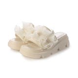 【25年春夏新作】厚底 プラットフォーム フリルサンダル | DEMETER | 詳細画像49