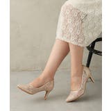 【25年秋冬新作】ポインテッドトゥ グリッター チュールパンプス | DEMETER | 詳細画像39 