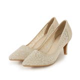 【25年秋冬新作】ポインテッドトゥ グリッター チュールパンプス | DEMETER | 詳細画像47 