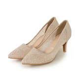 【25年秋冬新作】ポインテッドトゥ グリッター チュールパンプス | DEMETER | 詳細画像48 