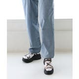 【24年春夏新作】厚底ソール メタリックストラップ バックバンド | DEMETER | 詳細画像11 