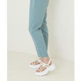 【24年春夏新作】厚底ソール メタリックストラップ バックバンド | DEMETER | 詳細画像17 