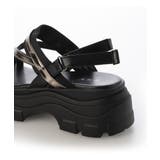 【24年春夏新作】厚底ソール メタリックストラップ バックバンド | DEMETER | 詳細画像25 