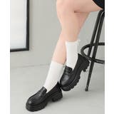 【26年春夏新作】厚底 ボリュームソール コインローファー | DEMETER | 詳細画像4 