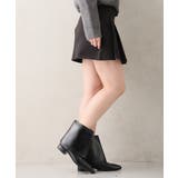 【25年秋冬新作】ポインテッドトゥ ショート カバーブーツ | DEMETER | 詳細画像10