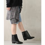 【25年秋冬新作】ポインテッドトゥ ショート カバーブーツ | DEMETER | 詳細画像17