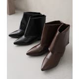 【25年秋冬新作】ポインテッドトゥ ショート カバーブーツ | DEMETER | 詳細画像2