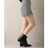 【25年秋冬新作】ポインテッドトゥ ショート カバーブーツ | DEMETER | 詳細画像24