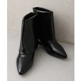 【25年秋冬新作】ポインテッドトゥ ショート カバーブーツ | DEMETER | 詳細画像4