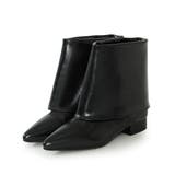 【25年秋冬新作】ポインテッドトゥ ショート カバーブーツ | DEMETER | 詳細画像42