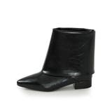 【25年秋冬新作】ポインテッドトゥ ショート カバーブーツ | DEMETER | 詳細画像45