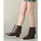 ダークブラウン | 【25年秋冬新作】ポインテッドトゥ ショート カバーブーツ | DEMETER