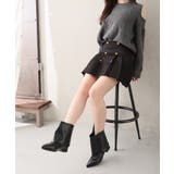 【25年秋冬新作】ポインテッドトゥ ショート カバーブーツ | DEMETER | 詳細画像7