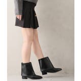 【25年秋冬新作】ポインテッドトゥ ショート カバーブーツ | DEMETER | 詳細画像9