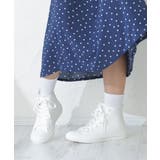 ホワイト | シンプル☆ハイカット レインスニーカー | DEMETER