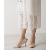 【25年春夏新作】バックリボン ダイヤチャーム オケージョンパンプス | DEMETER | 詳細画像14