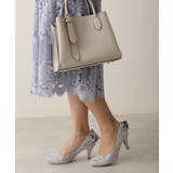 【25年春夏新作】バックリボン ダイヤチャーム オケージョンパンプス | DEMETER | 詳細画像24