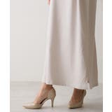 【25年春夏新作】8.0cm ピンヒール グリッター サイドオープン パンプス | DEMETER | 詳細画像26