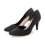 【25年春夏新作】8.0cm ピンヒール グリッター サイドオープン パンプス | DEMETER | 詳細画像28