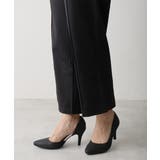 【25年春夏新作】8.0cm ピンヒール グリッター サイドオープン パンプス | DEMETER | 詳細画像7