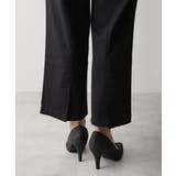 【25年春夏新作】8.0cm ピンヒール グリッター サイドオープン パンプス | DEMETER | 詳細画像8