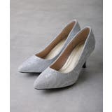 【25年春夏再販】グリッター×レース素材☆パールヒール オケージョンパンプス | DEMETER | 詳細画像26