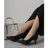 【25年春夏再販】グリッター×レース素材☆パールヒール オケージョンパンプス | DEMETER | 詳細画像5