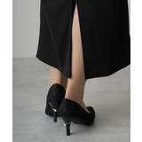 【25年春夏再販】グリッター×レース素材☆パールヒール オケージョンパンプス | DEMETER | 詳細画像8