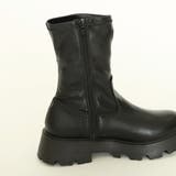 厚底ソール☆インヒール ストレッチ ミドルブーツ | DEMETER | 詳細画像25 