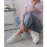 【25年春夏新作】厚底 スパンコール ローカット スニーカー | DEMETER | 詳細画像10 