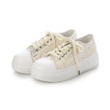 【25年春夏新作】厚底 スパンコール ローカット スニーカー | DEMETER | 詳細画像16 