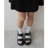 【24年春夏新作】厚底 ボリュームソール バックル | DEMETER | 詳細画像11 