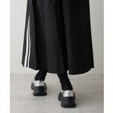 【25年春夏新作】厚底 スニーカーライク クロスゴム リボン パンプス | DEMETER | 詳細画像18