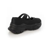 【25年春夏新作】厚底 スニーカーライク クロスゴム リボン パンプス | DEMETER | 詳細画像23