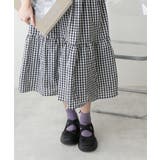 【25年春夏新作】厚底 スニーカーライク クロスゴム リボン パンプス | DEMETER | 詳細画像7