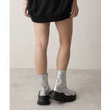 【24年秋冬新作】厚底 ストレッチ スニーカーライク ショートブーツ | DEMETER | 詳細画像15 