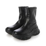 【24年秋冬新作】厚底 ストレッチ スニーカーライク ショートブーツ | DEMETER | 詳細画像17 