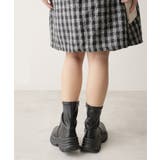 【24年秋冬新作】厚底 ストレッチ スニーカーライク ショートブーツ | DEMETER | 詳細画像8 