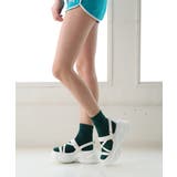 【24年春夏新作】軽量厚底 ボリュームソール 細ストラップ | DEMETER | 詳細画像18 