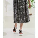 【24年春夏新作】軽量厚底 ボリュームソール 細ストラップ | DEMETER | 詳細画像23 