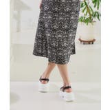 【24年春夏新作】軽量厚底 ボリュームソール 細ストラップ | DEMETER | 詳細画像25 