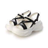 【24年春夏新作】軽量厚底 ボリュームソール 細ストラップ | DEMETER | 詳細画像29 