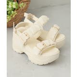 【26年春夏新作】軽量厚底 チュールベルト バックバンド スポーツサンダル | DEMETER | 詳細画像26