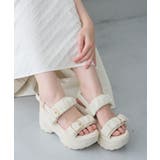 【26年春夏新作】軽量厚底 チュールベルト バックバンド スポーツサンダル | DEMETER | 詳細画像33