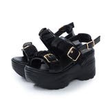 【26年春夏新作】軽量厚底 チュールベルト バックバンド スポーツサンダル | DEMETER | 詳細画像47