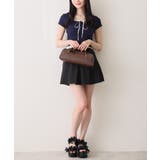 【26年春夏新作】軽量厚底 チュールリボン ダブルベルト | DEMETER | 詳細画像16 