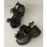 【26年春夏新作】軽量厚底 チュールリボン ダブルベルト | DEMETER | 詳細画像18 