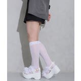 【26年春夏新作】軽量厚底 チュールリボン ダブルベルト | DEMETER | 詳細画像37 